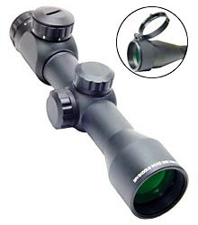   Leapers () SCP-432MEDL3 5Th Gen 4x32 4X32 Mini Size Mil-Dot Illuminated Red/Green Illuminated Scope.